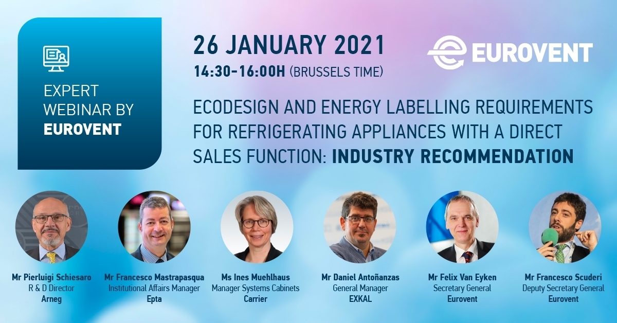 Eurovent hosts expert webinar on Ecodesign and Energy Labelling ...